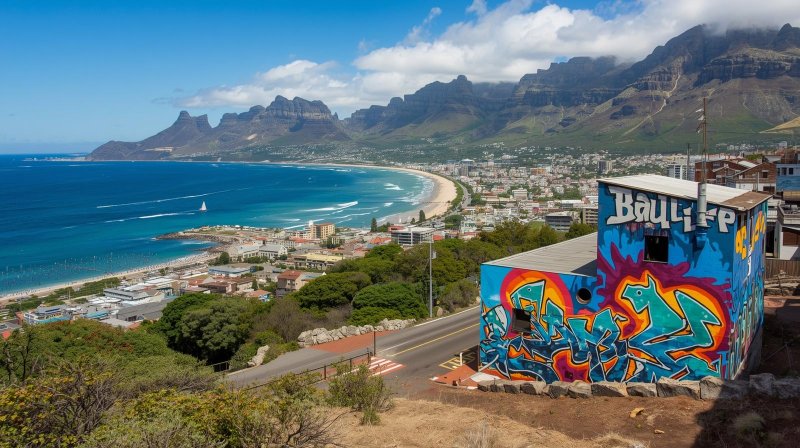 Cape Town coastline and the Twelve Apostles