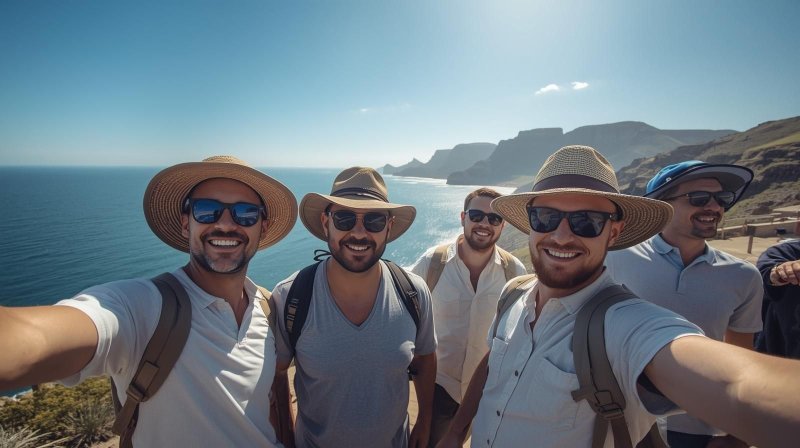 guys at cape point