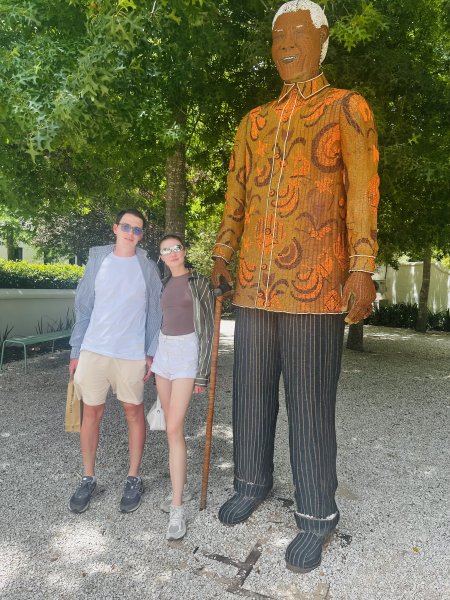 Great memories of Mandela after wine tasting 