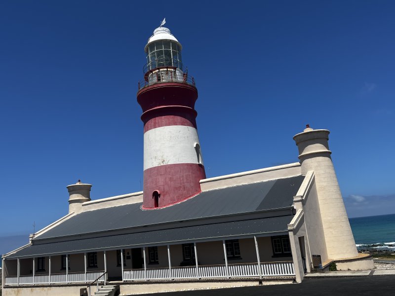 The light house of the tip of the African continent 