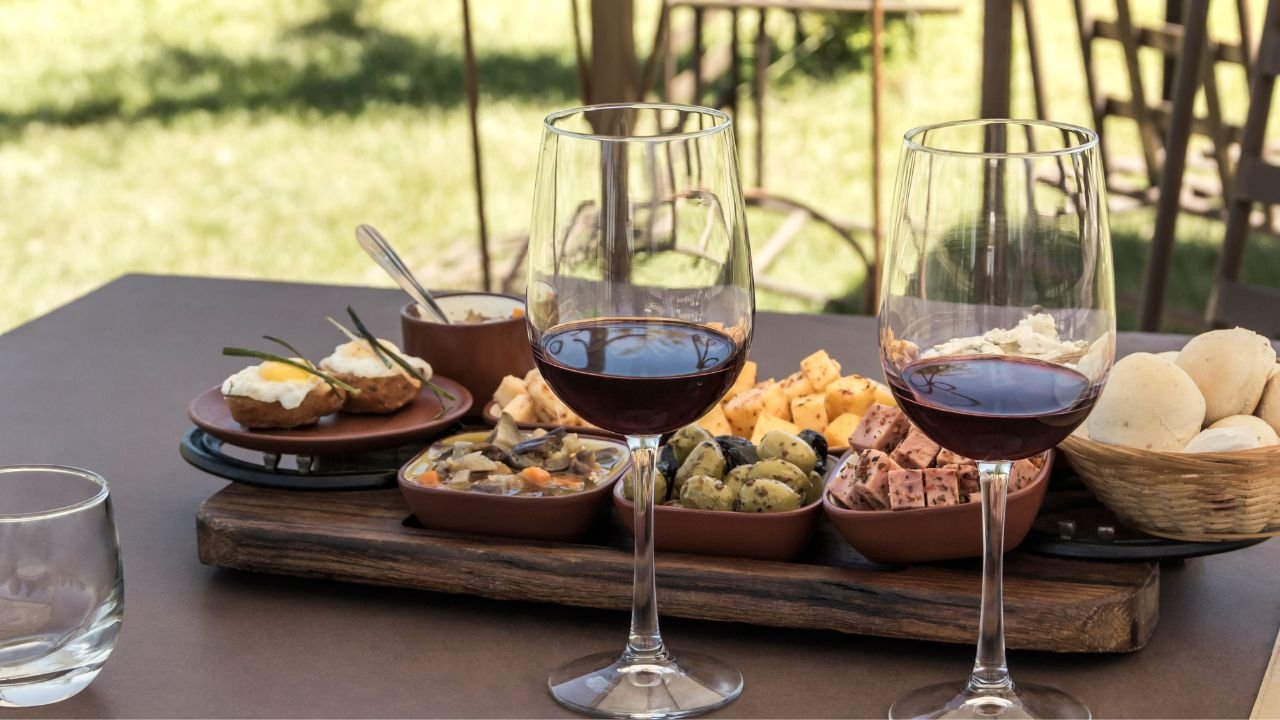 Wine and cheese